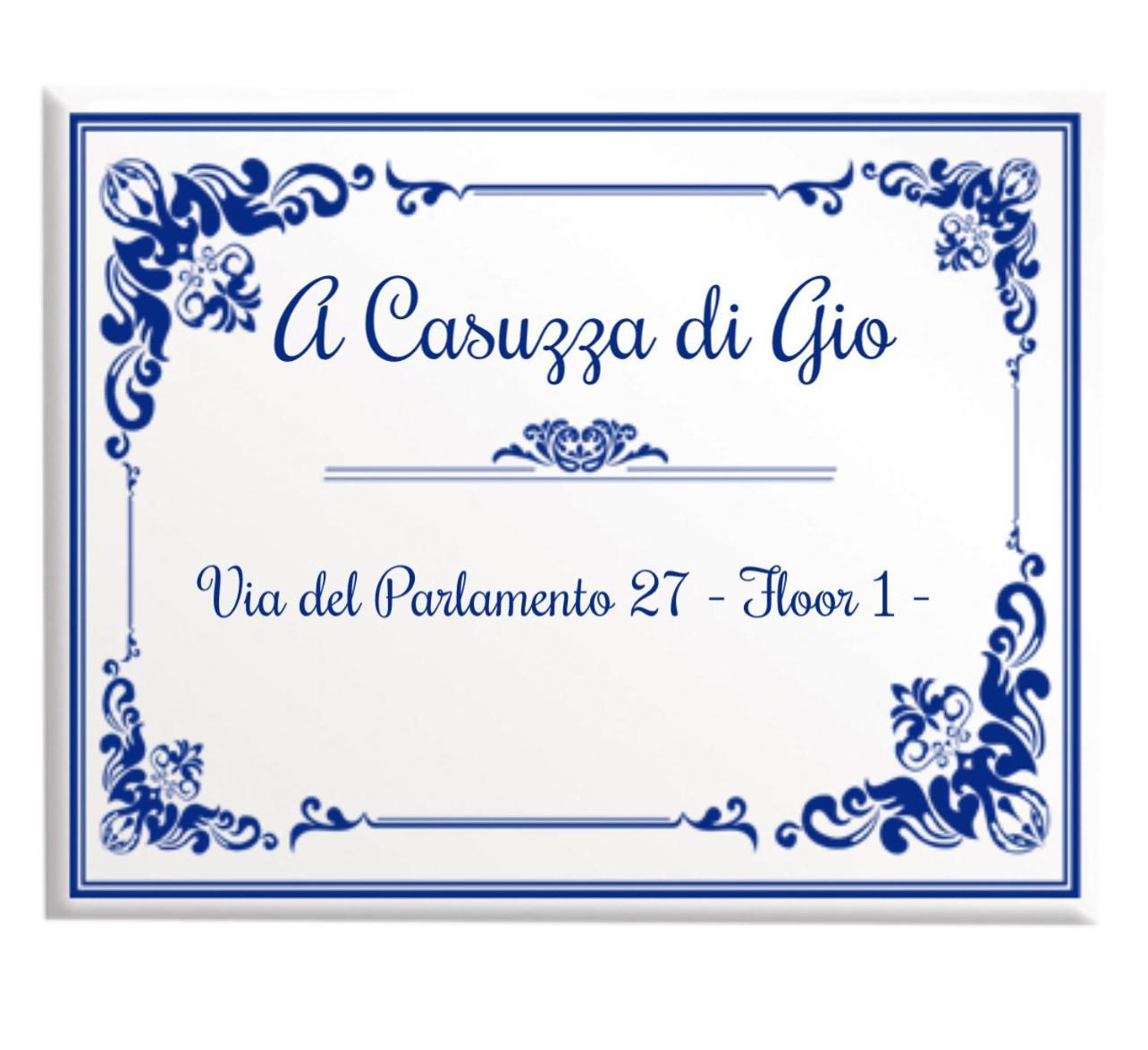 A Casuzza Di Gio Palermo Exterior foto